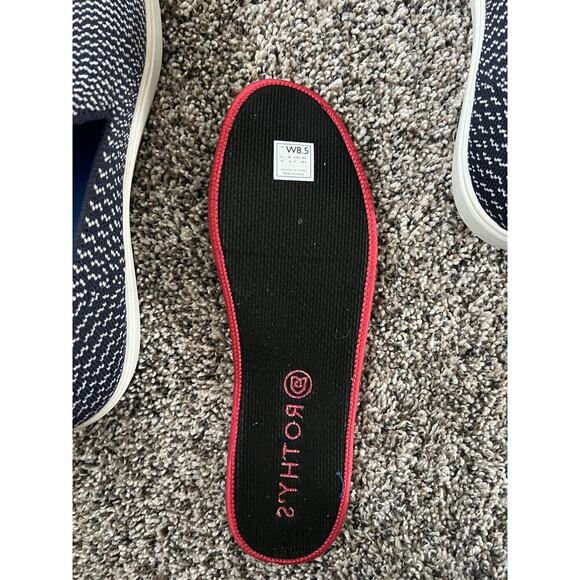 ROTHY'S women's slip on sneaker Maritime gradient knit size 8.5 - Picture 6 of 7